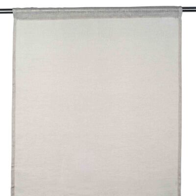 Tendine trasparenti SHADOW Grigio chiaro 60x290 cm