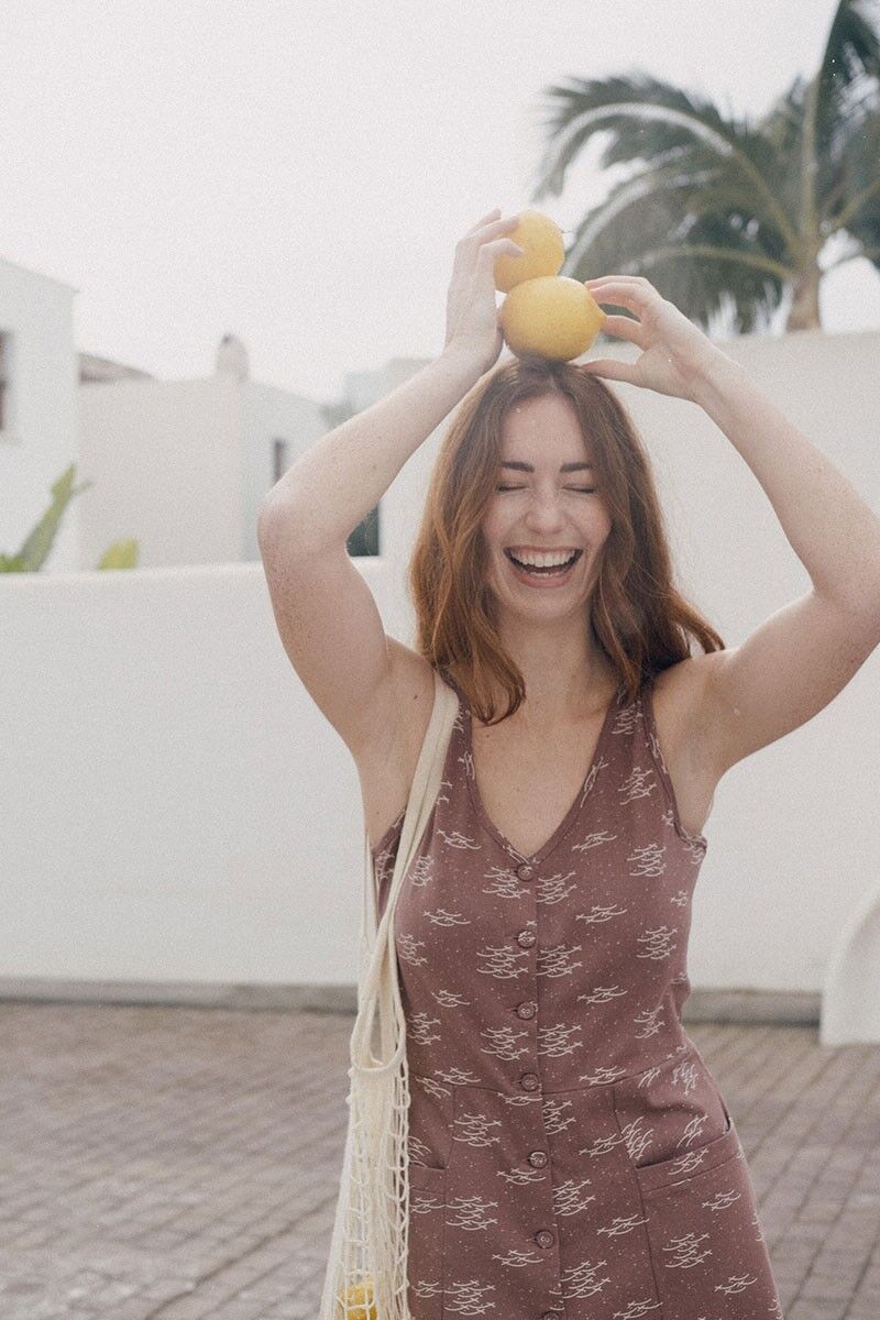 Eva Peces Blue - Lila Kleid