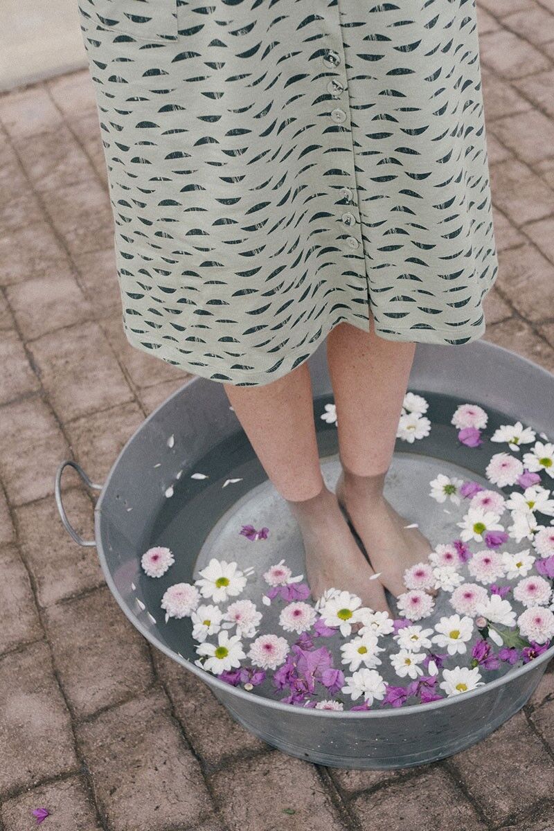 Emma Green Reflections Rock - Grün