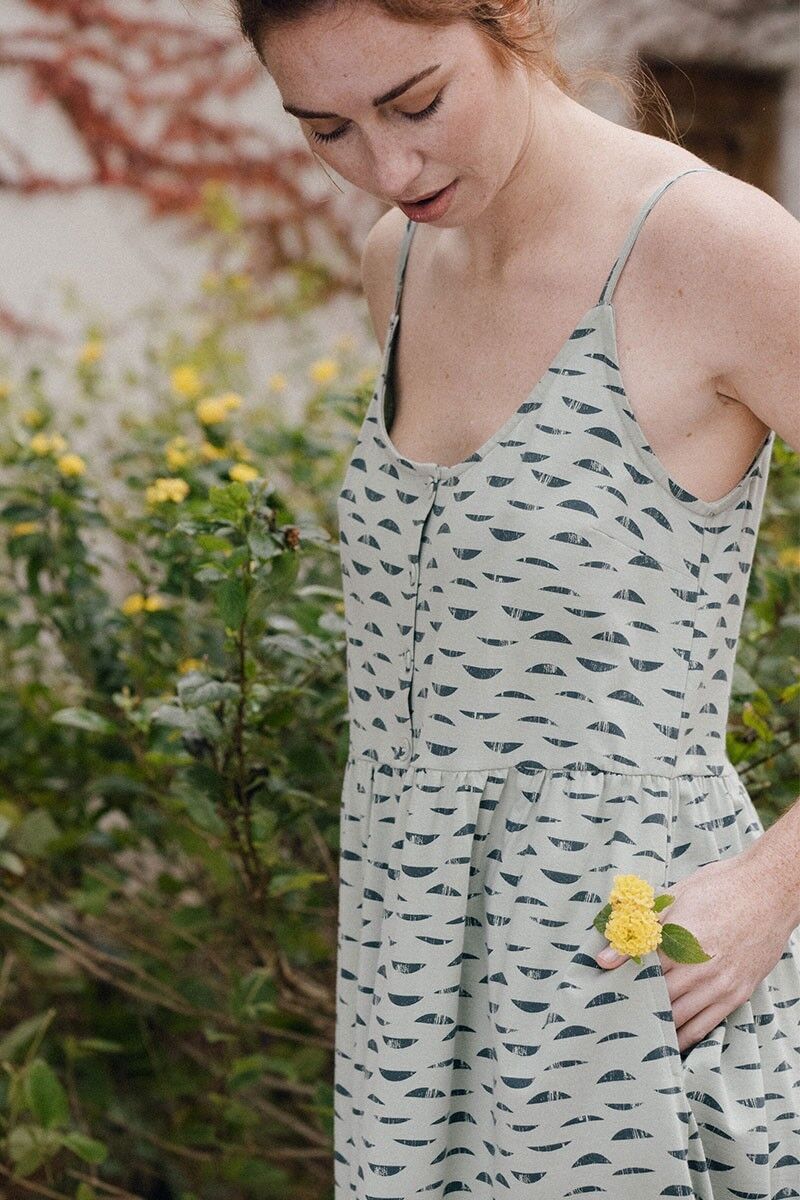 Elma Green Reflections Kleid - Grün