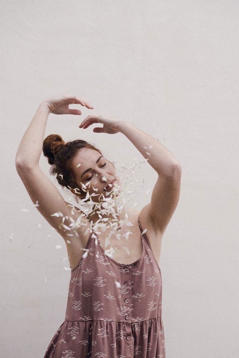 Elma Fish Mauve Kleid - Mauve