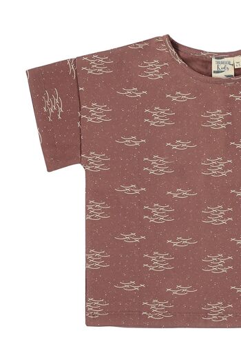 T-Shirt Erin Fish - Mauve 5