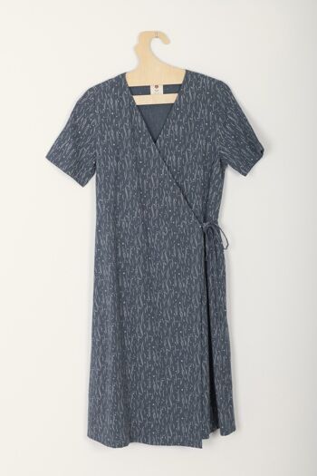 Robe Eliette Misty Blue - Bleu 6