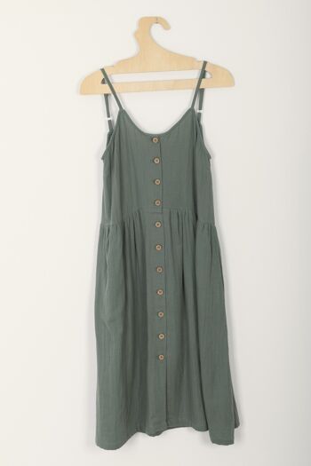 Robe Elma Verte - Vert 6