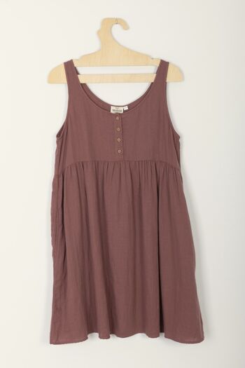 Robe Elvia Mauve - Mauve 6