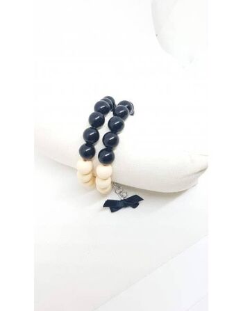 Bracelet avec perles de résine fait à la main en Italie 2
