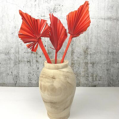 Canna rossa fiori secchi essiccati 60 pezzi deco fiori secchi grandi I decorazione boho I fiori secchi I decorazione da tavola I rami decorativi per bouquet di fiori secchi I veri fiori decorativi I decorazione