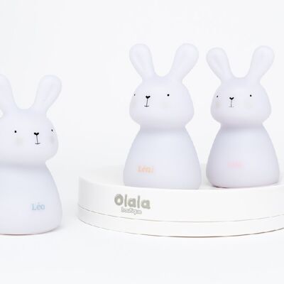 Wireless Charging Trio Lamp - White Rabbits