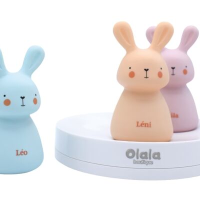 Wireless Charging Trio Lamp - Tricolor Rabbits