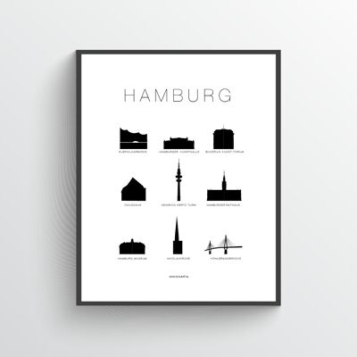 Hamburg poster a3