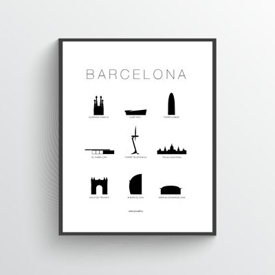 Barcelona poster a3