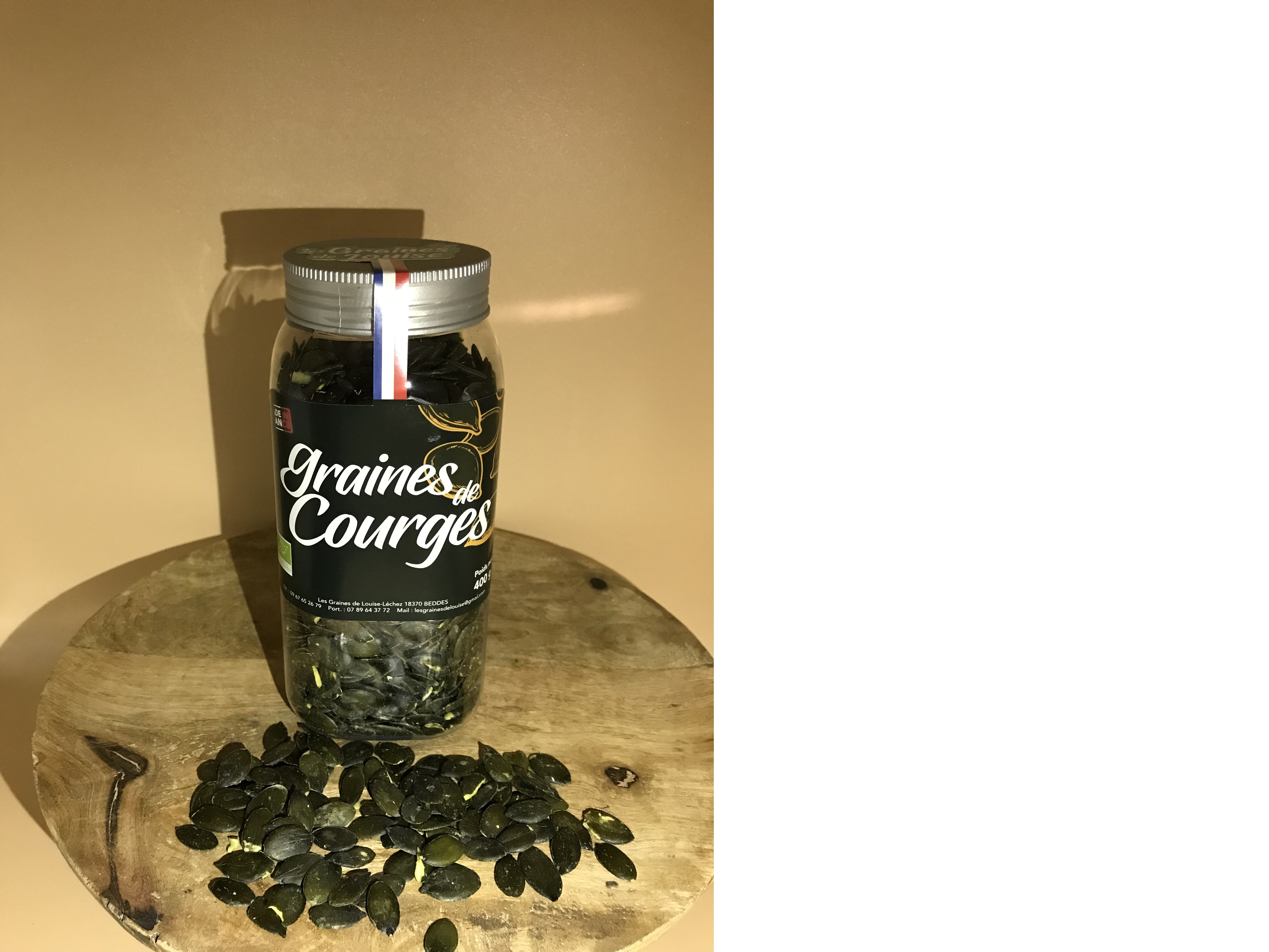 Organic pumpkin seeds 400gr