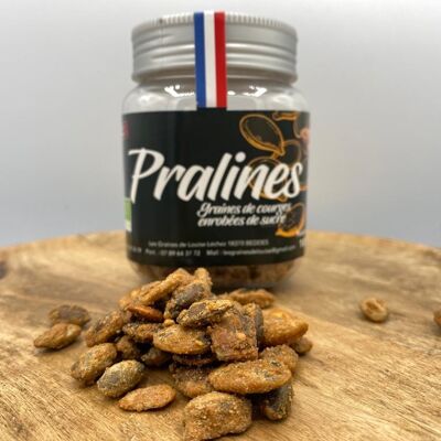 Organic pumpkin pralines