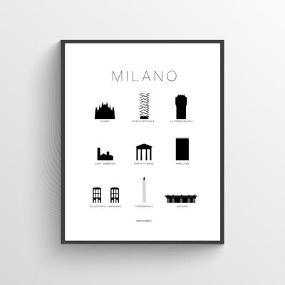 Milan poster a3