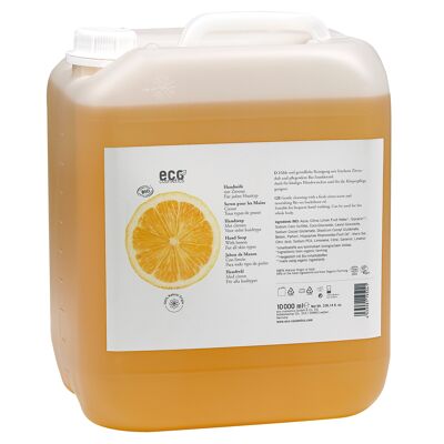 ECO hand soap lemon 10 L refill canister