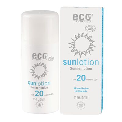ECO sun lotion SPF 20 neutral 100 ml