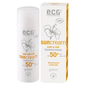 Crème solaire ECO SURF & FUN SPF 50+ teintée 50 ml