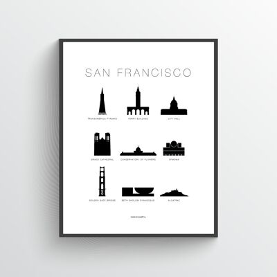 San francisco poster a3