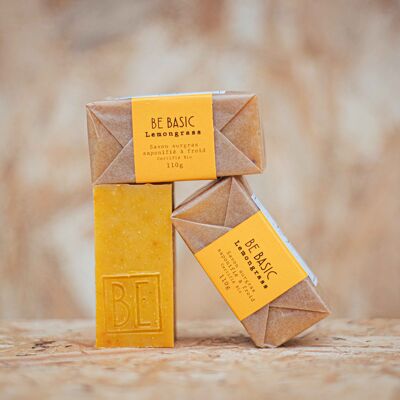 certified organic soap "be basic" Lemongrass