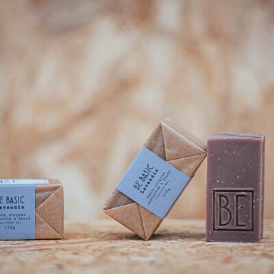 certified organic soap "be basic" Lavandin