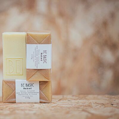 certified organic soap "be basic" Naked (neutral)
