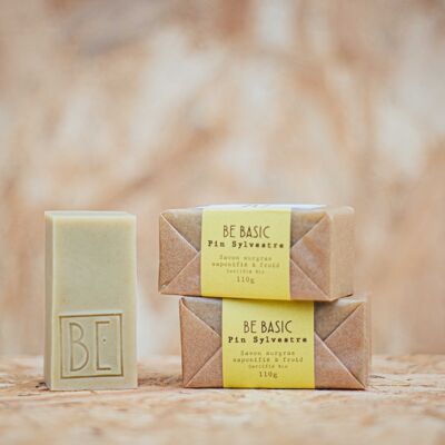 certified organic soap "be basic" Pine Scots