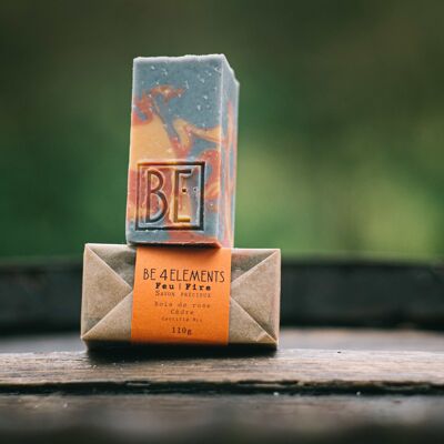 Soap certified organic "Be 4 Elements" Fire