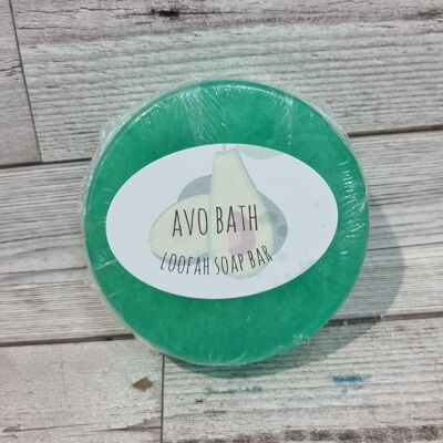 AvoBath Loofah Soap Bar