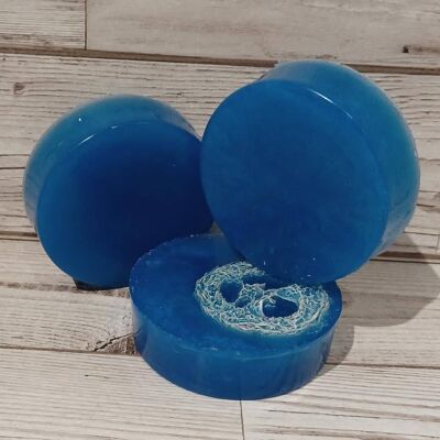 Barre de savon Blue Man Loofah