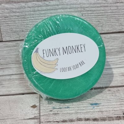 Funkey Monkey Loofah Soap Bar