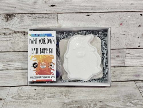 Wizard Gonk Paint your own bath bomb kit