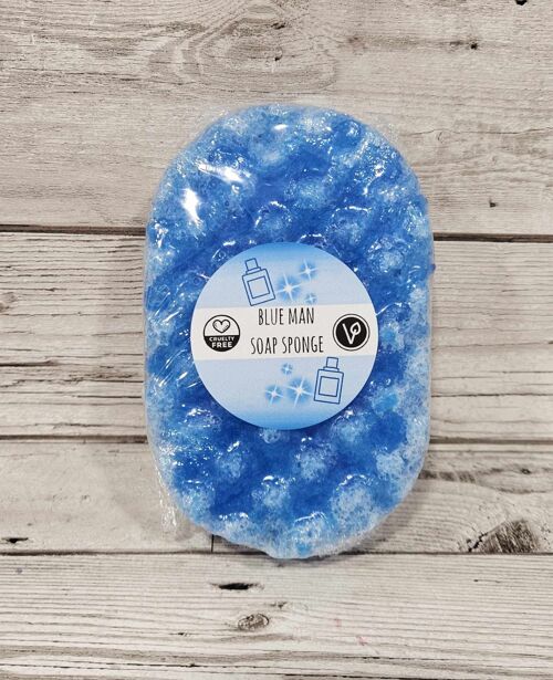 Blue man Exfoliating Soap Sponge