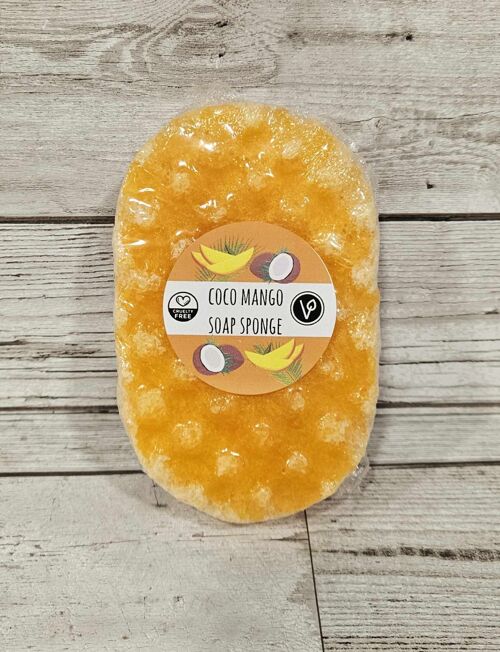 Coco Mango Exfoliating Soap Sponge