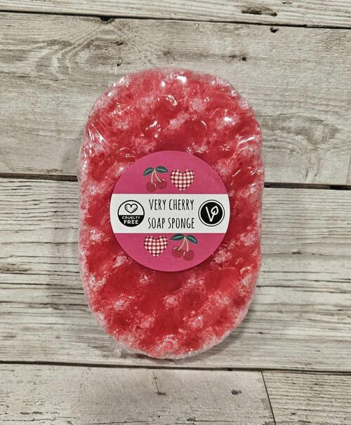 Very Cherry Soap Sponge