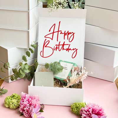Confezione regalo di buon compleanno per le persone preferite