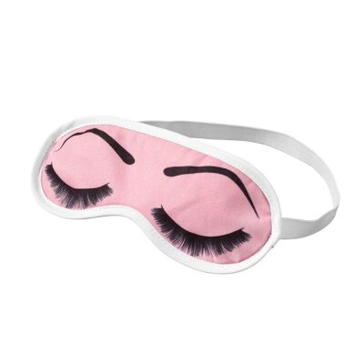 Maschera per dormire rosa | Idea regalo per la sposa e la damigella d'onore