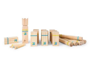 Kubb - jouet en bois - jeu actif - jeu extérieur - enfants - BS Toys 1