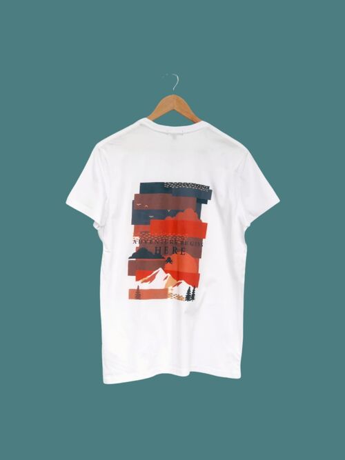 CAMISETA ADVENTURE - BLANCO