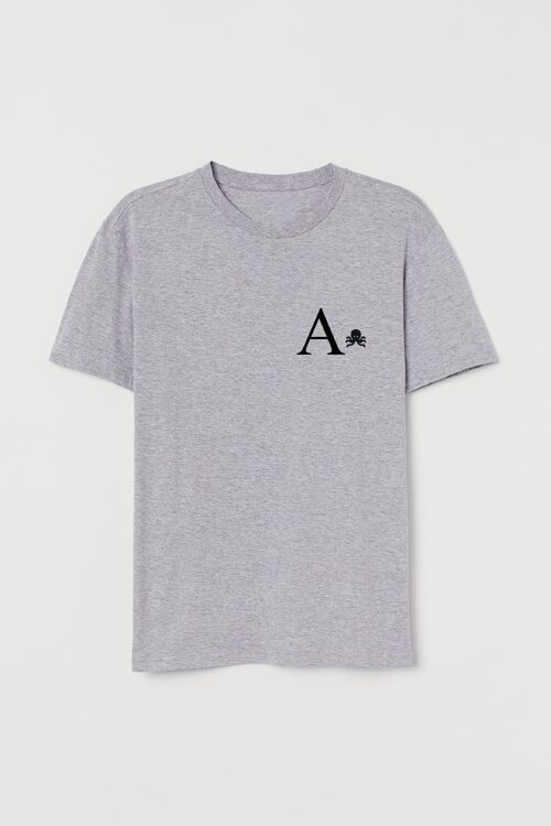 CAMISETA A - GRIS CLARO