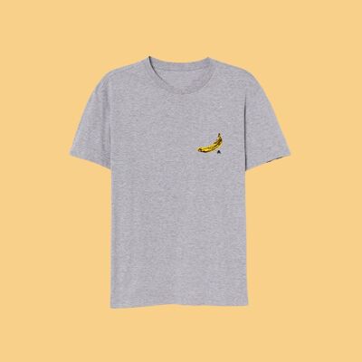 BANANA T-SHIRT - LIGHT GRAY