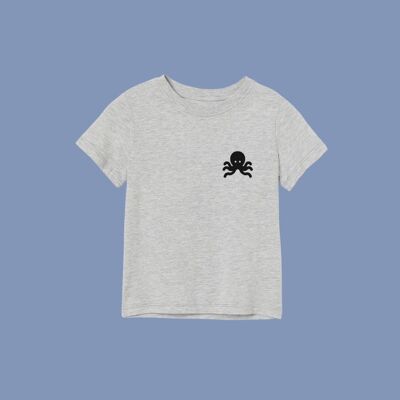 BIG LOGO T-SHIRT - LIGHT GRAY