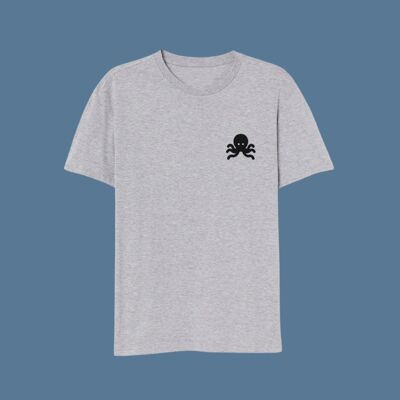 T-SHIRT BIG SNOC - GRIS CLAIR