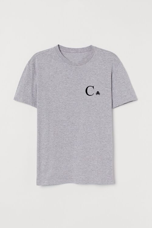 CAMISETA C - GRIS CLARO