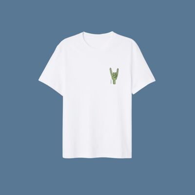 CAMISETA CACTUS - BLANCO