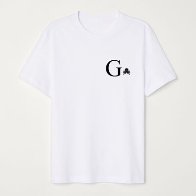 CAMISETA G - BLANCO