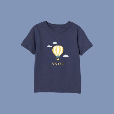 BALLOON T-SHIRT - NAVY BLUE