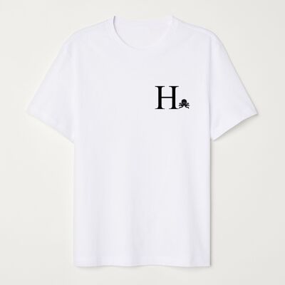 CAMISETA H - BLANCO