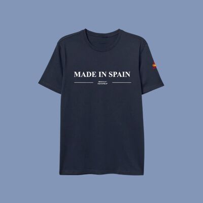 MADE IN SPAIN T-SHIRT - NAVY BLUE