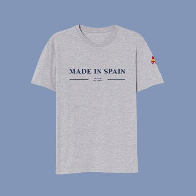 T-SHIRT MADE IN SPAIN - LIGHT GRAY