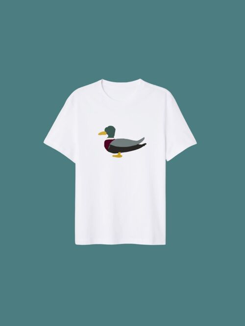 CAMISETA PATO - BLANCO